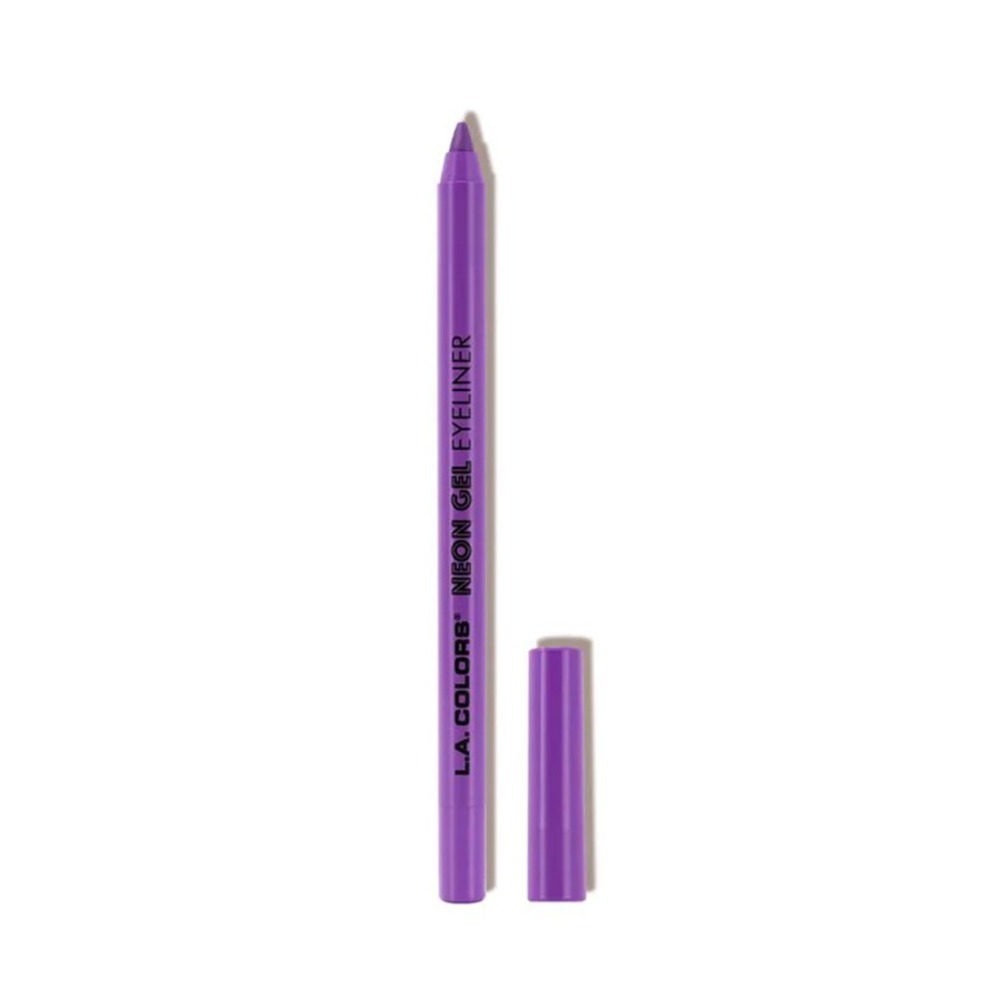 LA Colors Neon Gel Eyeliner CP633 Enchanted Purple 0.05 oz Smudge Proof Longwear